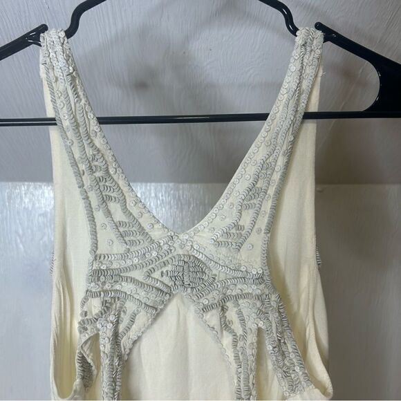 Ecote Urban Outfitters Triton Crossback Boho Embellished Maxi Dress - Picture 10 of 14